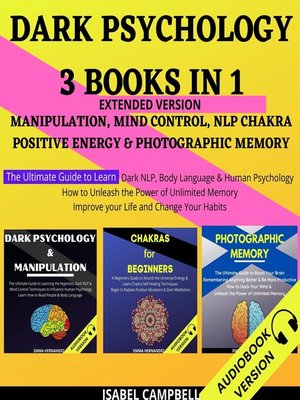 cover image of Dark Psychology 3 Books In 1 Extended Version